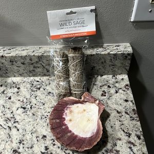 Wild Sage with shell